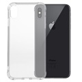 Iskunkestävä iPhone XS Max TPU Suojakuori - Läpinäkyvä