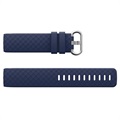 Fitbit Charge 3 Silikoniranneke Liittimillä - Sininen