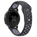 Samsung Galaxy Watch Active Silikoniranneke - Musta / Harmaa