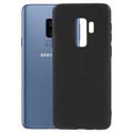 Samsung Galaxy S9+ Silikonikuori - Joustava ja Matta - Musta