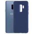 Samsung Galaxy S9+ Silikonikuori - Joustava ja Matta - Tummansininen