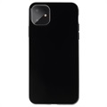 iPhone 11 Silikonikuori - Joustava - Musta
