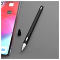 Apple Pencil (2nd Generation) Silikonikotelo Korkilla - Musta