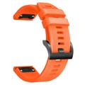 Silikoniranneke - Garmin Fenix 6 GPS/6 Pro GPS/5/5 Plus - Oranssi