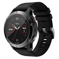 Huawei Watch Fit Pehmeä Silikoniranneke - Musta