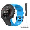 Silikonihihna Suunto Ambit3 Peak/Sport/Vertical - sininen