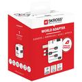 Skross 4-in-1 World Travel Adapter Pro - Valkoinen