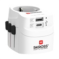 Skross Pro Light Maailman Matka-Adapteri kanssa USB-C, USB-A - 1750W