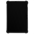 Slide-Out Series Samsung Galaxy Tab S7+/S8+ Silikonikotelo - Musta