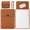 Slim Fit 3-in-1 Universal-suojahylsy tabletille/kannettaville tietokoneille - 13" - ruskea