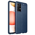 Samsung Galaxy A52 5G/A52S 5G Slim-Fit Premium TPU Suojakuori - Sininen