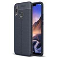 Slim-Fit Premium Huawei Nova 3 TPU Suojakuori - Tummansininen