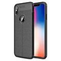 Slim-Fit Premium iPhone XS Max TPU Suojakuori - Musta