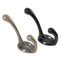 Pienet antiikkiset hattukoukut metallista - 5 kpl. - Pronssi