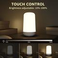 Smart Touch yöpöytävalaisin Bluetooth himmennettävä väri yövalo ulkona musiikki pöytävalaisin
