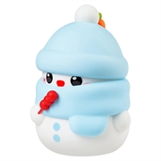 Lumiukkokuvio -automaattinen vaahtosaippua-annostelija 280ml - sininen