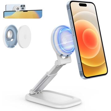 Sodi BM310 Capture Magneettinen kokoontaitettava jalusta - MagSafe-yhteensopiva - Valkoinen