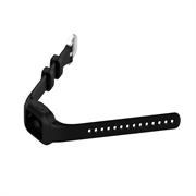 Garmin VivoFit Jr. 3 Pehmeä Silikoniranneke - Musta