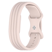 Google Fitbit Air Pehmeä Silikoniranneke - Pinkki