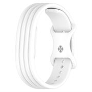 Google Fitbit Air Pehmeä Silikoniranneke - Valkoinen