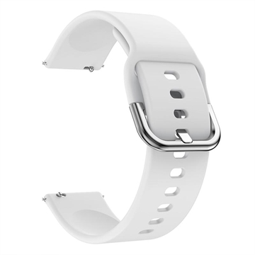 Huawei Watch GT2 Pehmeä Silikoniranneke - Valkoinen