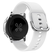 Huawei Watch GT2 Pehmeä Silikoniranneke - Valkoinen