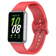 Samsung Galaxy Fit3 Pehmeä Silikoniranneke - Punainen