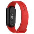 Xiaomi Smart Band 8 Pehmeä Silikoniranneke - Punainen
