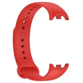 Xiaomi Smart Band 8 Pehmeä Silikoniranneke - Punainen