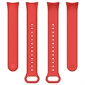 Xiaomi Smart Band 8 Pehmeä Silikoniranneke - Punainen
