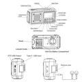 Solar Hand Crank Emergency Radio w / Power Bank ja taskulamppu - oranssi