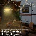 Aurinkoenergialla toimivat LED-valonjohdot - 12m - värikäs