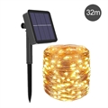 Aurinkoenergian Vedenpitävä IP67 LED-Valot - 32m - Keltainen