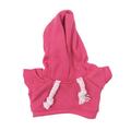 Yksivärinen huppari Labubu Mini hahmolle 17cm - Hot Pinkki