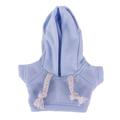 Yksivärinen huppari Labubu Mini hahmolle 17cm - Violetti