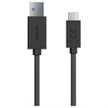 Sony UCB30 USB Type-C Pikalatauskaapeli - 1m - Musta