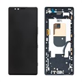 Sony Xperia 1 Etukuori & LCD Näyttö 1319-0227 - Musta