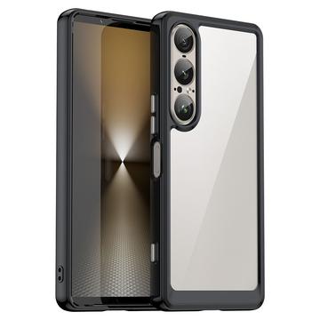 Sony Xperia 1 VII Iskunvaimennus Hybridikotelo - Musta