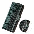Sony Xperia 1 VII Crocodile Lompakkomallinen Nahkakotelo kanssa RFID