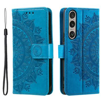Sony Xperia 1 VII Mandala Series Lompakkokotelo