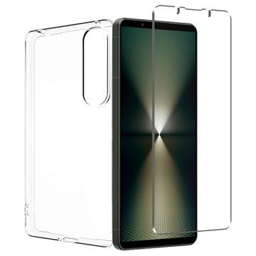Sony Xperia 1 VII Saii 2-1:ssä TPU Suojakuori & Panssarilasi - 9H