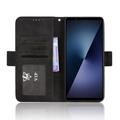 Sony Xperia 1 VII -kortinhaltijan lompakkokotelo - musta