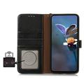 Sony Xperia 1 VII Lompakkomallinen Nahkakotelo kanssa RFID