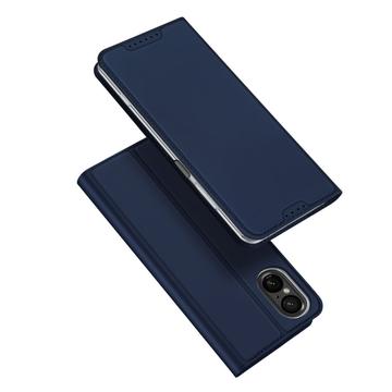 Sony Xperia 5 V Dux Ducis Skin Pro Lompakkokotelo - Sininen