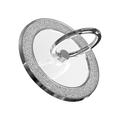 Kimalteleva magneettinen sormuspidike – MagSafe-yhteensopiva – hopea