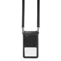 Spigen A603 Kaksoiskammioinen vedenpitävä puhelinkotelo ja arvotavarapussi - IPX8/30m - Musta / Kirkas
