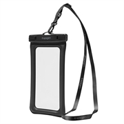 Spigen A610 Yleiskäyttöinen Vedenpitävä Kelluva Kotelo - 6.9" - Musta