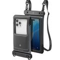 Spigen A611P Yleiskäyttöinen vedenpitävä kelluva kotelo - IPX8/30m, 2-pack - Matta musta