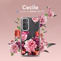 Samsung Galaxy S23 FE Spigen Cyrill Cecile Hybridikotelo - Kirsikkapuun kukat
