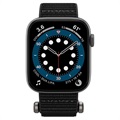 Spigen DuraPro Flex Apple Watch Series Ultra 2/Ultra/9/8/SE (2022)/7/SE/6/5/4/3/2/1 Ranneke - 49mm/45mm/44mm/42mm - Musta